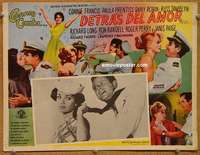 c418 FOLLOW THE BOYS Mexican movie lobby card '63 Connie Francis