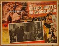 c348 4 HORSEMEN OF THE APOCALYPSE Mexican movie lobby card '61 Ford