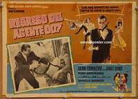 c429 FROM RUSSIA WITH LOVE Mexican movie lobby card '64 James Bond!
