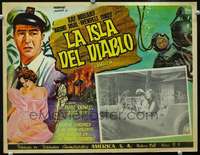 c487 JAMAICA RUN Mexican movie lobby card '53 Ray Milland, Arlene Dahl
