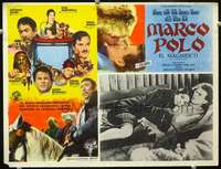 c520 MARCO THE MAGNIFICENT Mexican movie lobby card '66 Horst Buccholz