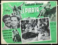 c548 PIRATE Mexican movie lobby card '48 Judy Garland, Gene Kelly