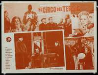 c551 PSYCHO-CIRCUS Mexican movie lobby card R70s Christopher Lee