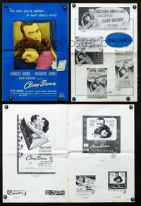 c038 CLUNY BROWN movie pressbook '46 Boyer, Jennifer Jones