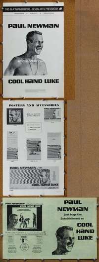 c042 COOL HAND LUKE movie pressbook '67 Paul Newman crime classic!