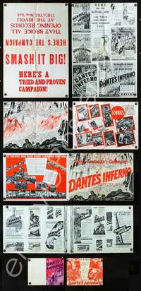 c051 DANTE'S INFERNO movie pressbook '35 writhing in Hell!
