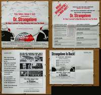 c063 DR. STRANGELOVE movie pressbook '64 Scott, Stanley Kubrick