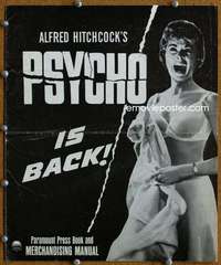 c191 PSYCHO movie pressbook R65 Janet Leigh, Alfred Hitchcock