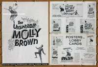 c251 UNSINKABLE MOLLY BROWN movie pressbook '64 Debbie Reynolds