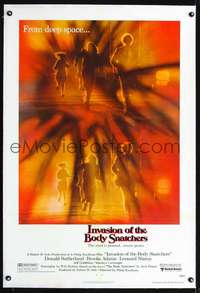 d476 INVASION OF THE BODY SNATCHERS linen one-sheet movie poster '78