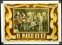 d185 WIZARD OF OZ linen Italian 13x18 photobusta movie poster 1949 1st release