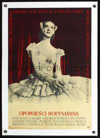 d289 TALES OF HOFFMANN linen Polish 23x33 movie poster '58 Anczykowski