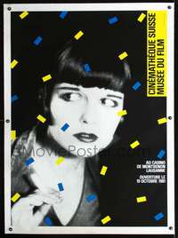 f064 CINEMATHEQUE SUISSE MUSEE DU FILM linen Swiss movie poster '81