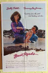 h043 BACK ROADS one-sheet movie poster '81 Sally Field, Tommy Lee Jones