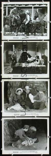 k301 ARIZONA MANHUNT 4 8x10 movie stills '51 The Rough-Ridin' Kids!