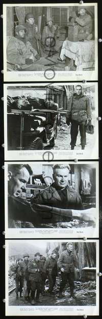 k017 ATTACK 15 8x10 movie stills '56 Jack Palance, Robert Aldrich