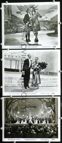 k491 BARKLEYS OF BROADWAY 3 8x10 movie stills '49 Astaire & Rogers!