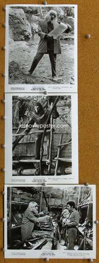 k492 BATTLE FOR THE PLANET OF THE APES 3 8x10 movie stills '73 sci-fi!