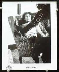 k236 DEADLY LESSONS 5 8x10 movie stills '83 Donna Reed c/u in chair!