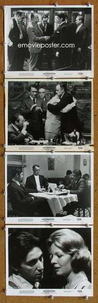 k192 GODFATHER 6 8x10 movie stills '72 Al Pacino, Marlon Brando