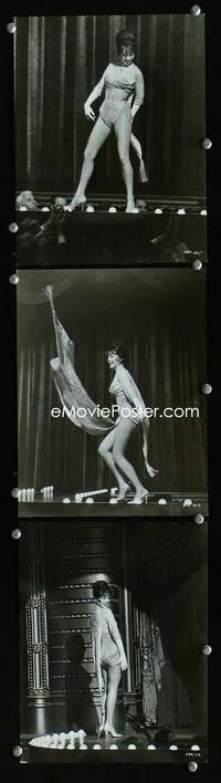 k529 GYPSY 3 7.25x9.5 movie stills '62 Natalie Wood stripping!