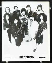 k249 HIROSHIMA 5 publicity 8x10 movie stills '90s Japanese band!