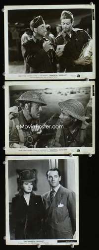 k541 IMMORTAL SERGEANT 3 8x10 movie stills '43 Henry Fonda, O'Hara