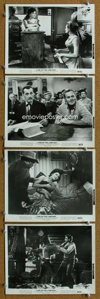 k387 LAW OF THE LAWLESS 4 8x10 movie stills '64 Robertson, de Carlo