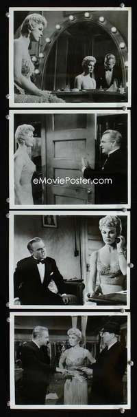 k398 LOVE ME OR LEAVE ME 4 8x10 movie stills '55 Doris Day, Cagney