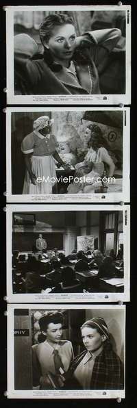k401 MARGIE 4 8x10 movie stills '46 Jeanne Crain, Hattie McDaniel