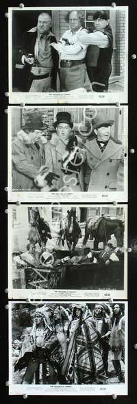k052 OUTLAWS IS COMING 10 8x10 movie stills '65 3 Stooges w/Curly-Joe!