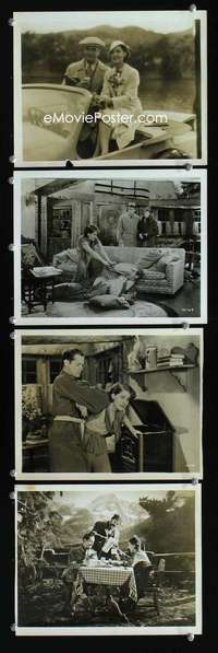 k434 PRIVATE LIVES 4 8x10 movie stills '31 Norma Shearer, Montgomery