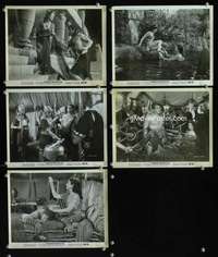 k278 SAMSON & DELILAH 5 8x10 movie stills R59 Hedy Lamarr, Mature