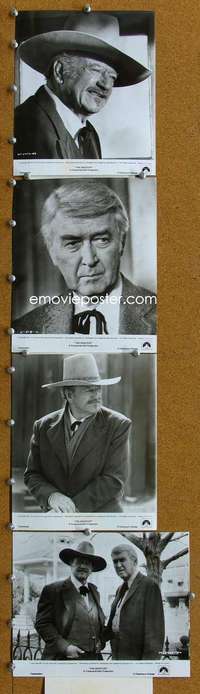 k281 SHOOTIST 5 8x10 movie stills '76 John Wayne, James Stewart