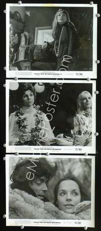 k619 TALES THAT WITNESS MADNESS 3 8x10 movie stills '73 Kim Novak