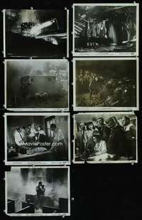 k171 WAR OF THE WORLDS 7 8x10 movie stills '53 H.G. Wells classic!