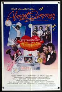 m021 ALMOST SUMMER style C one-sheet movie poster '78 high school sex!