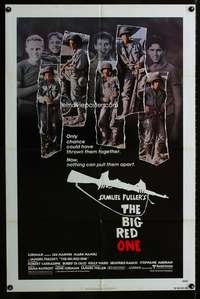 m059 BIG RED ONE one-sheet movie poster '80 Samuel Fuller, Lee Marvin