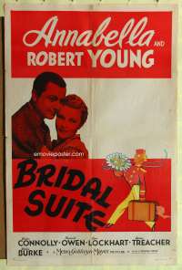 m077 BRIDAL SUITE style D one-sheet movie poster '39 Annabella, Robert Young