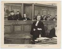 n009 ACCUSED 8x10 movie still '36 Dolores del Rio in courtroom!