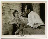 n058 BIG COUNTRY 8x10 movie still '58 Gregory Peck, Jean Simmons