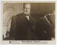 n111 CONFIDENTIAL REPORT 8x10 movie still 1962 Orson Welles close up!