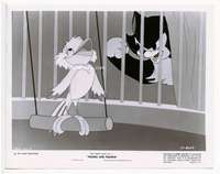 n167 FIGARO & FRANKIE 8x10.25 movie still '47 cartoon cat and bird!