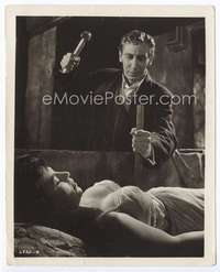 n226 HORROR OF DRACULA 8x10 movie still '58 driving a stake in her!