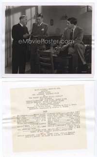 n335 MURDER ON THE AIR 8x10 movie still '50 Robert Beatty, Ed Lexy
