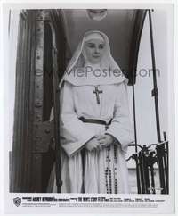 n359 NUN'S STORY 8x10 movie still '59 religious Audrey Hepburn c/u!