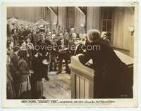 n426 SERGEANT YORK 8x10 movie still '41 Gary Cooper in church!