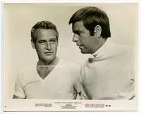 n525 WINNING 8x10 movie still '69 Paul Newman & Robert Wagner c/u!