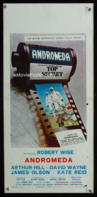 s507 ANDROMEDA STRAIN Italian locandina movie poster '71 Crichton