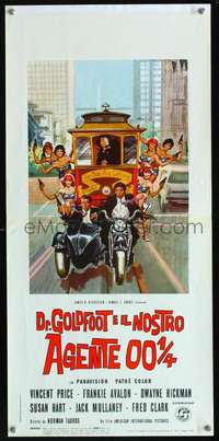 s554 DR. GOLDFOOT & THE BIKINI MACHINE Italian locandina movie poster '65